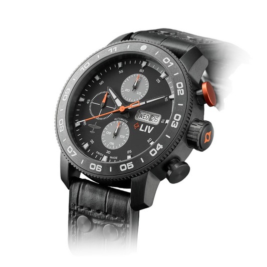 P-51 Black Titanium Chrono Black / Gray