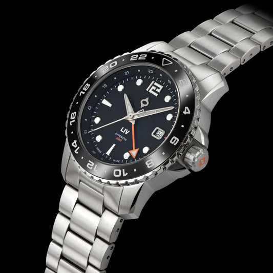Trekker Auto GMT Black / Steel