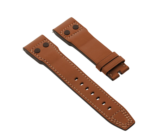Barenia Calfskin Top Grain Pilot's Strap | 23mm