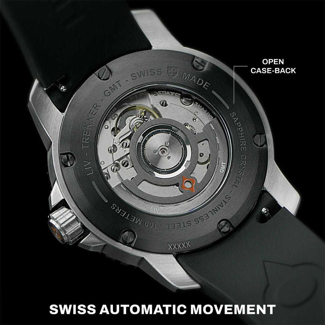Trekker GMT Day/Night Ceramic // Summit White