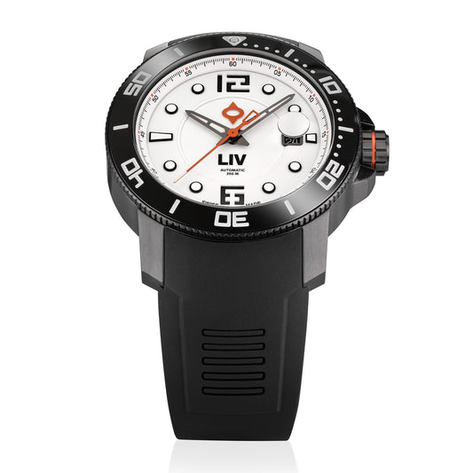 GX-Diver's 44mm Black Full Lume