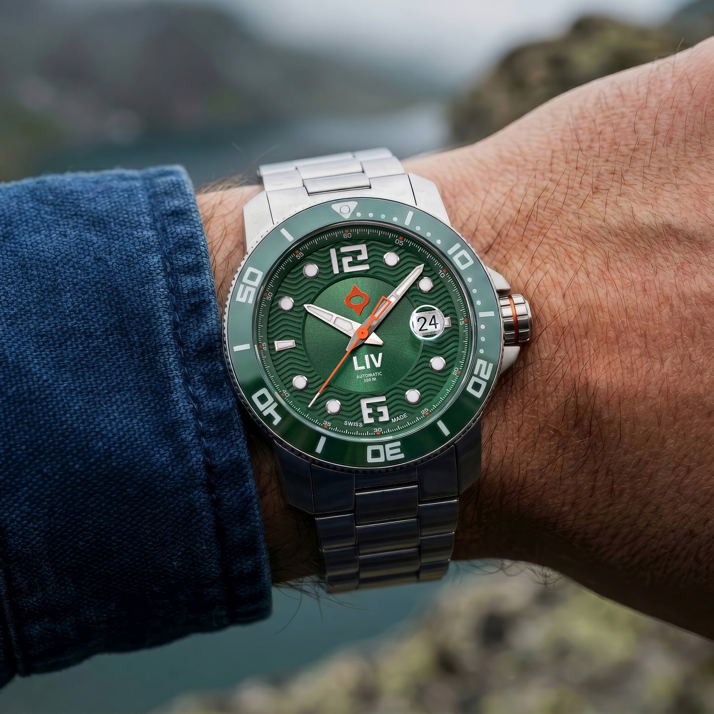 NEW! GX-Diver's 44mm Fathom Green