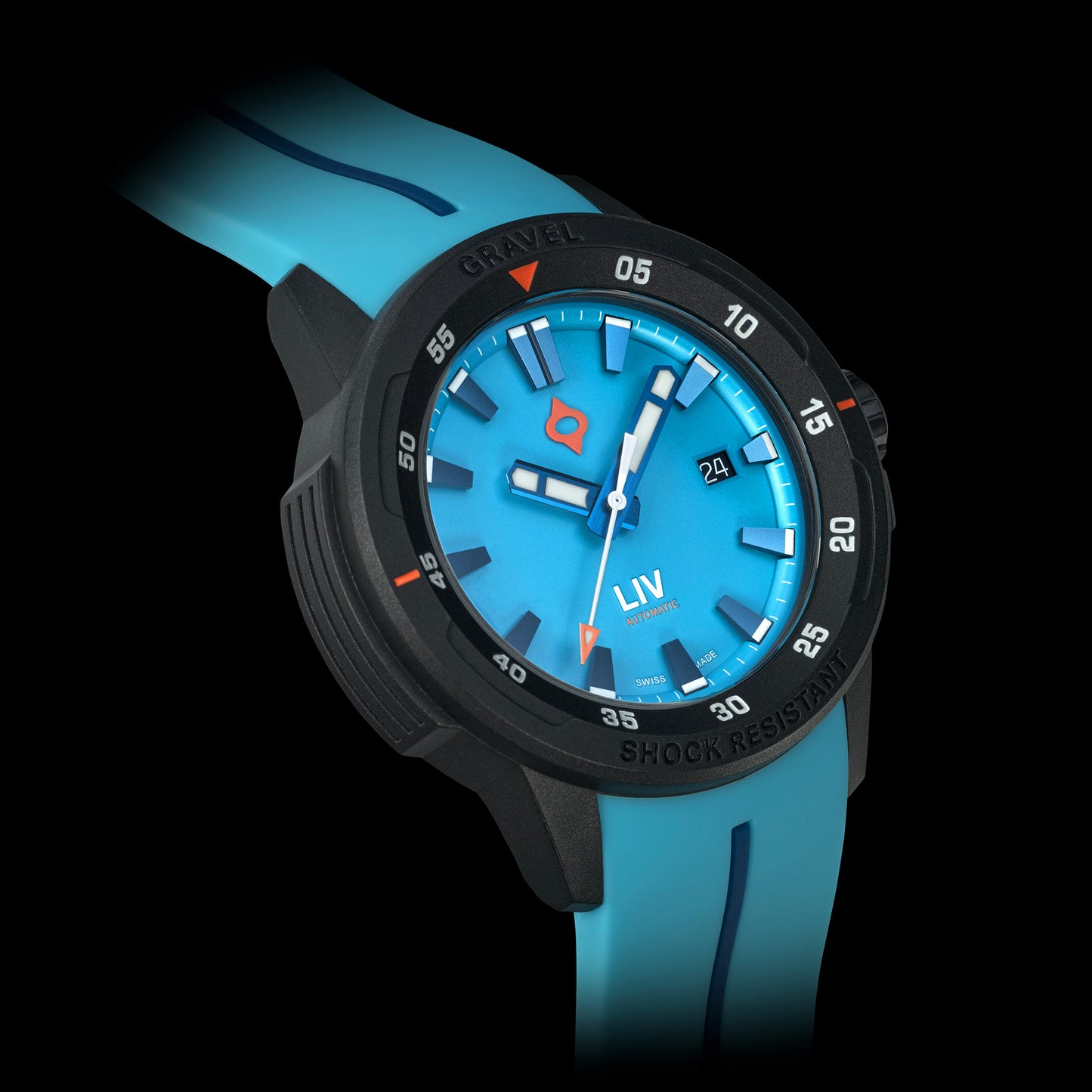 GRAVEL 001 OCEAN BLUE AUTO