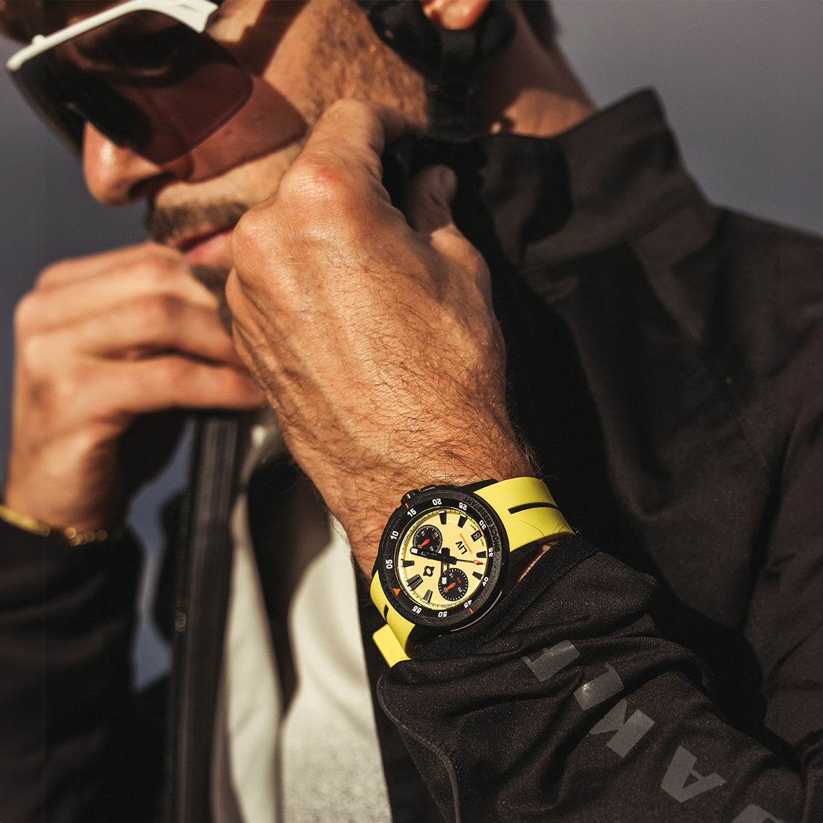 GRAVEL 002 VENOM YELLOW SWISS CHRONO