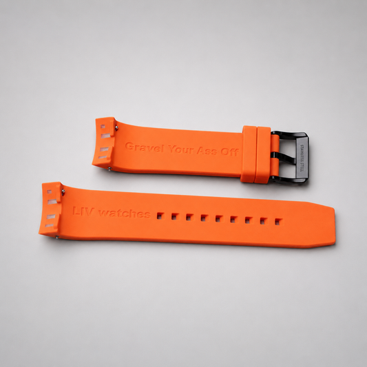 Orange Gravel Strap