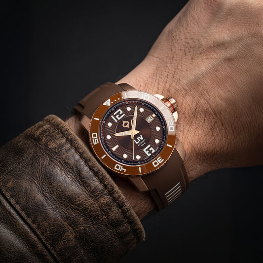NEW! GX-Diver's 41mm Dark Bavarian Rose Fusion
