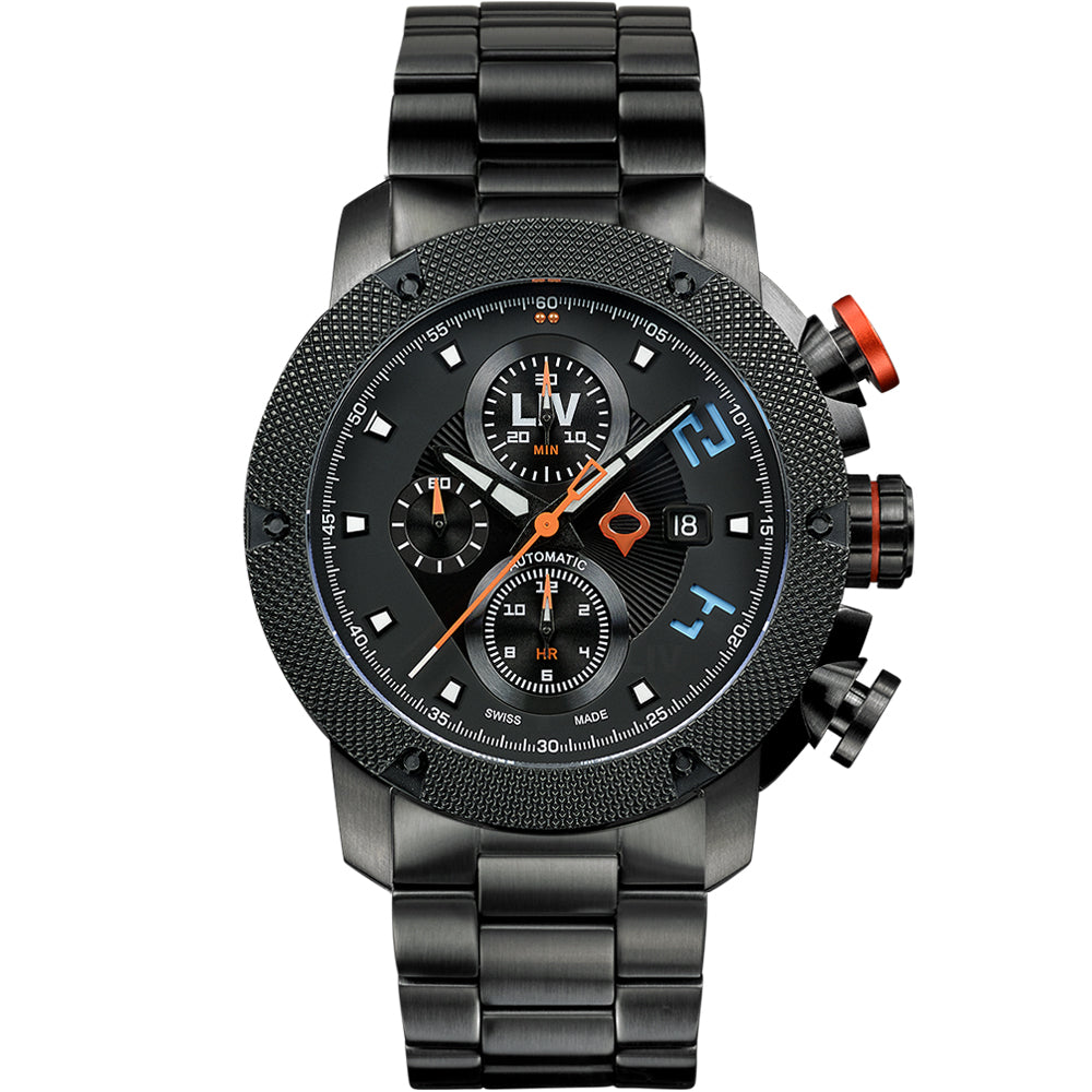 LIV GX-AC Sky Blue - LIV Swiss Watches