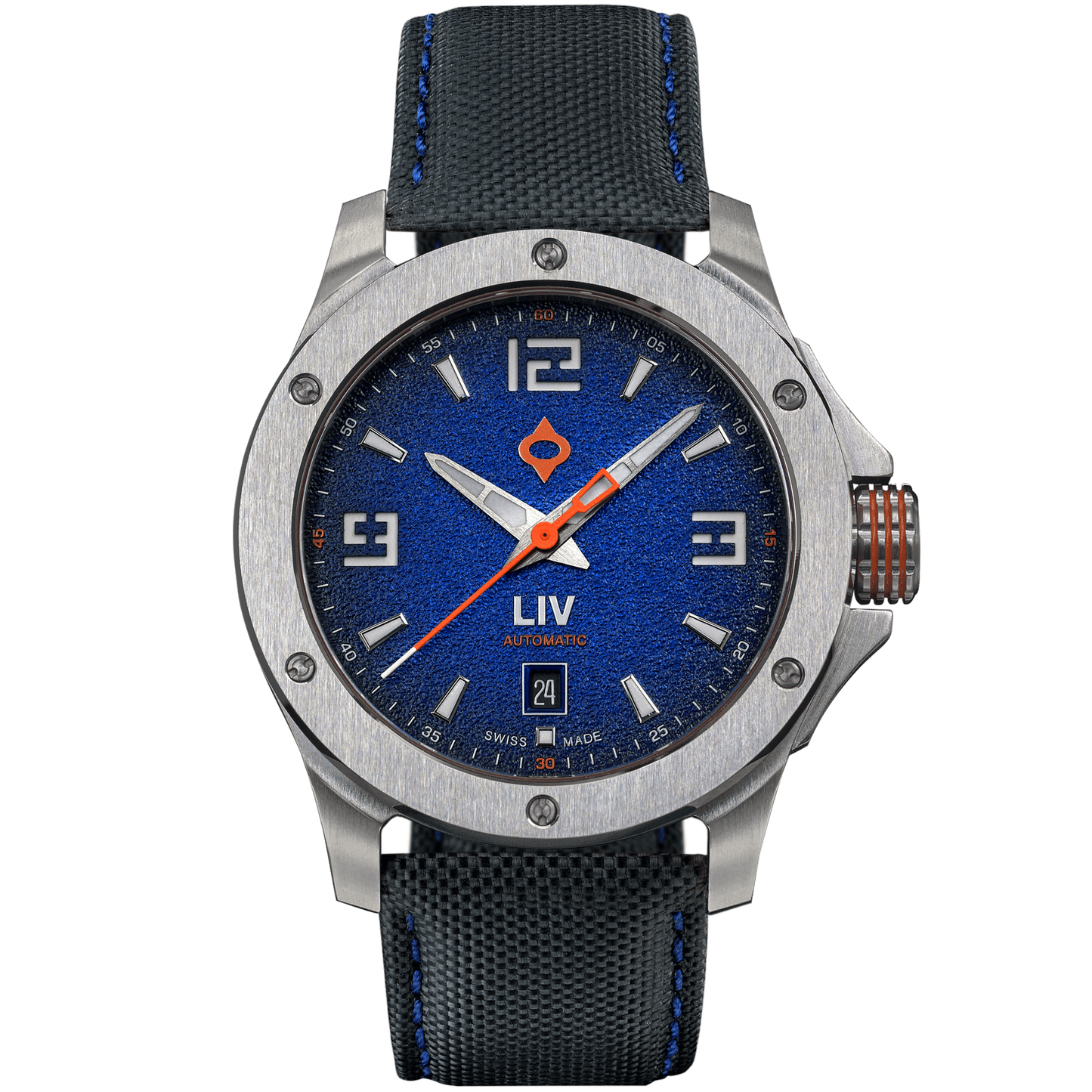 Saturn V Moon D Comet Blue