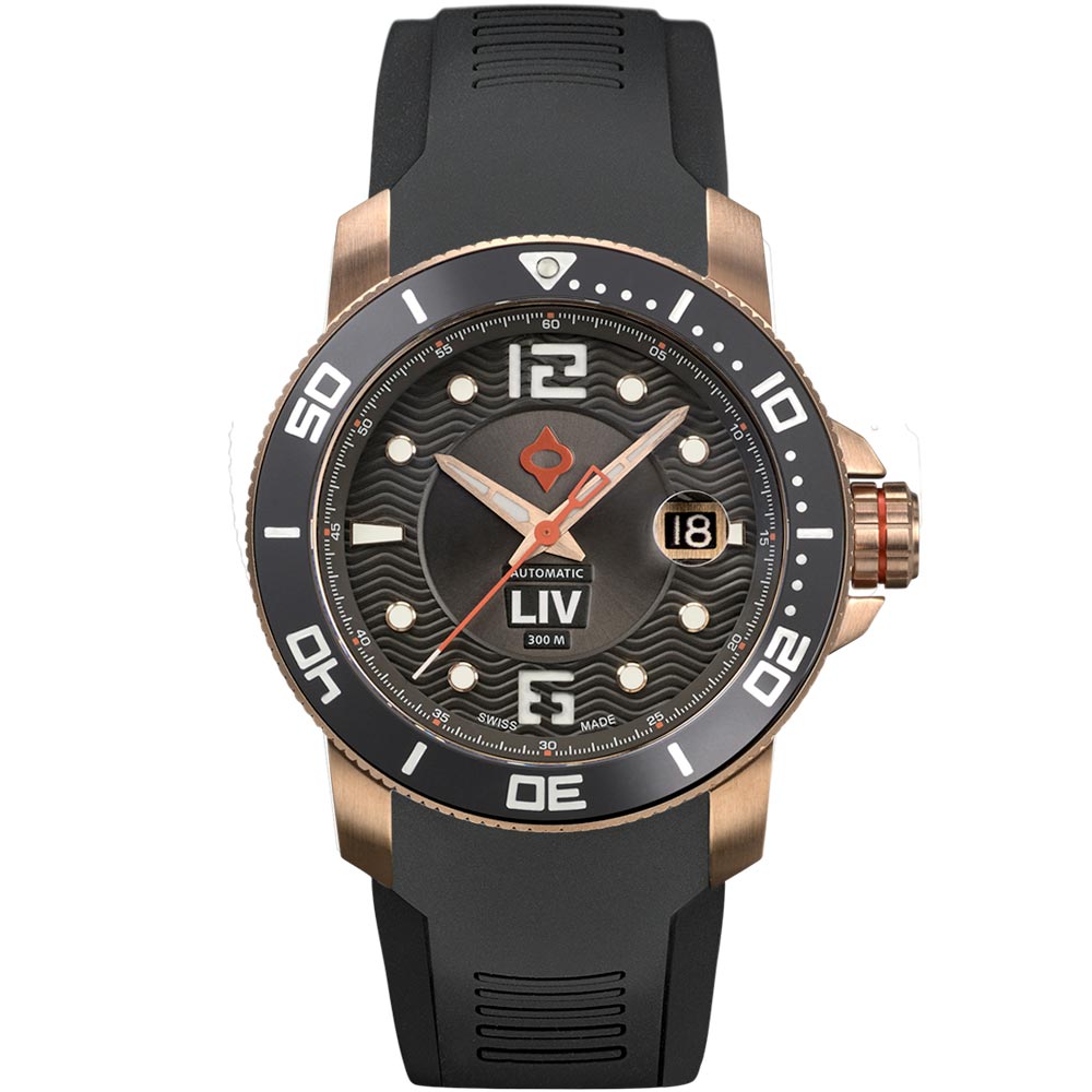 GX-Diver's 44mm Rose Gold Gray