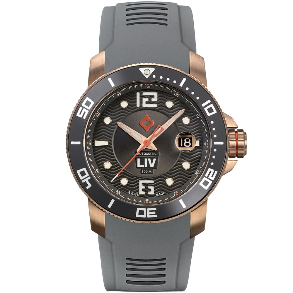 GX-Diver's 44mm Rose Gold Gray