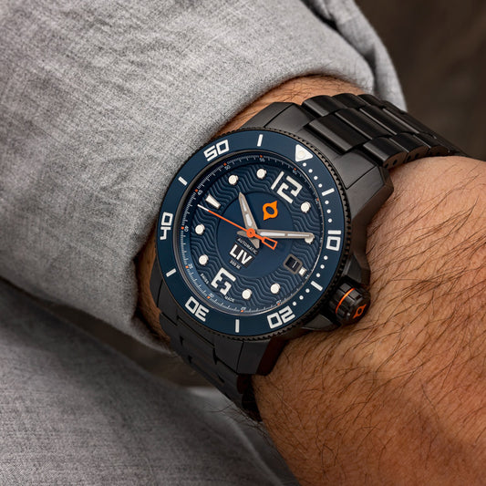 GX-Diver's 41 mm Black Cobalt