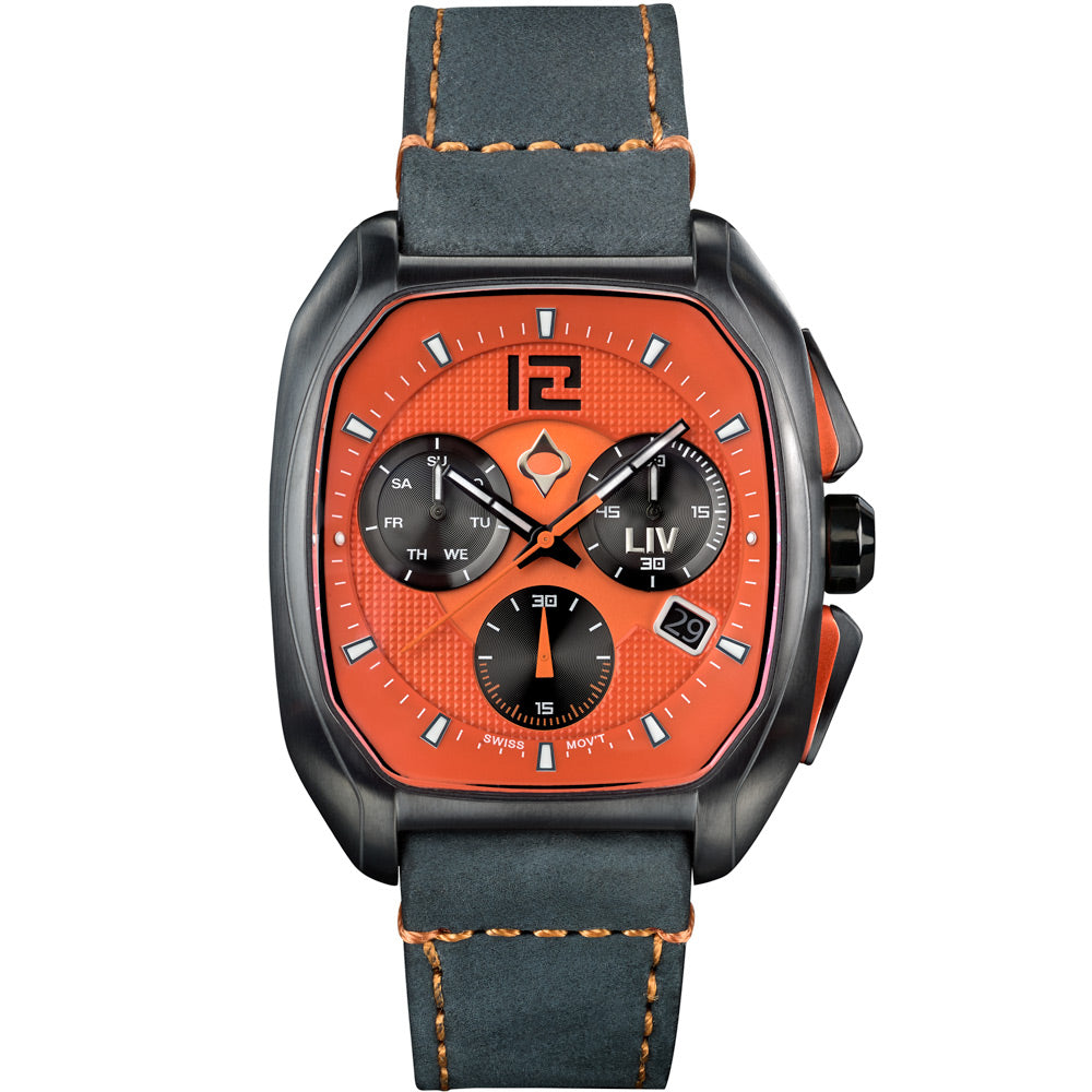LIV Rebel-DDC The Orange - LIV Swiss Watches