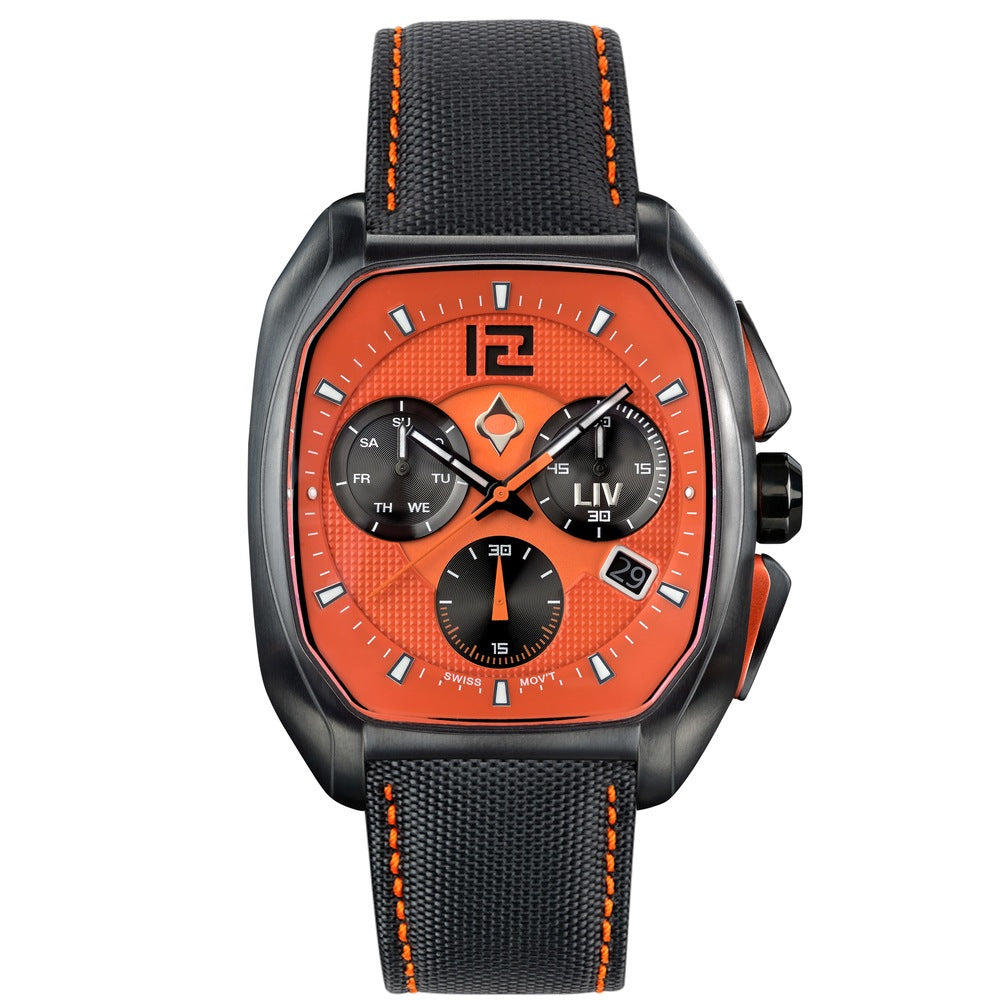 LIV Rebel-DDC The Orange - LIV Swiss Watches