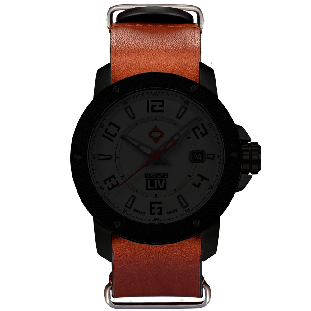 NATO Barenia Leather | 22mm