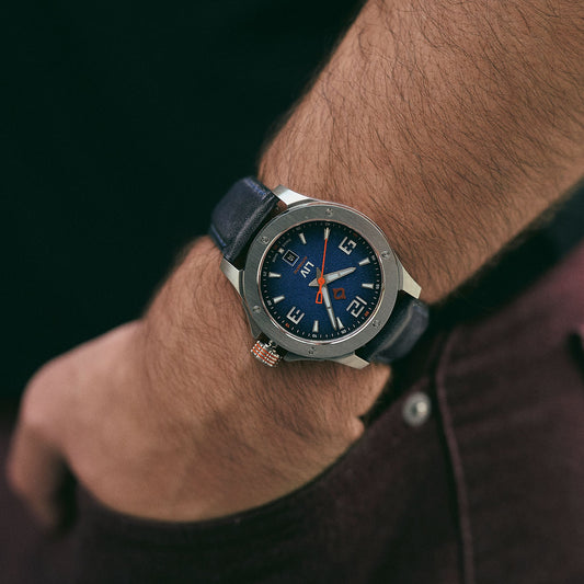 Saturn V Moon D Comet Blue