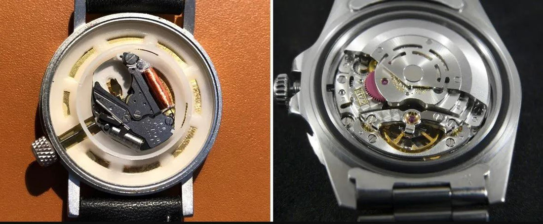 What's the difference between Mechanical and Quartz Watch Movements?