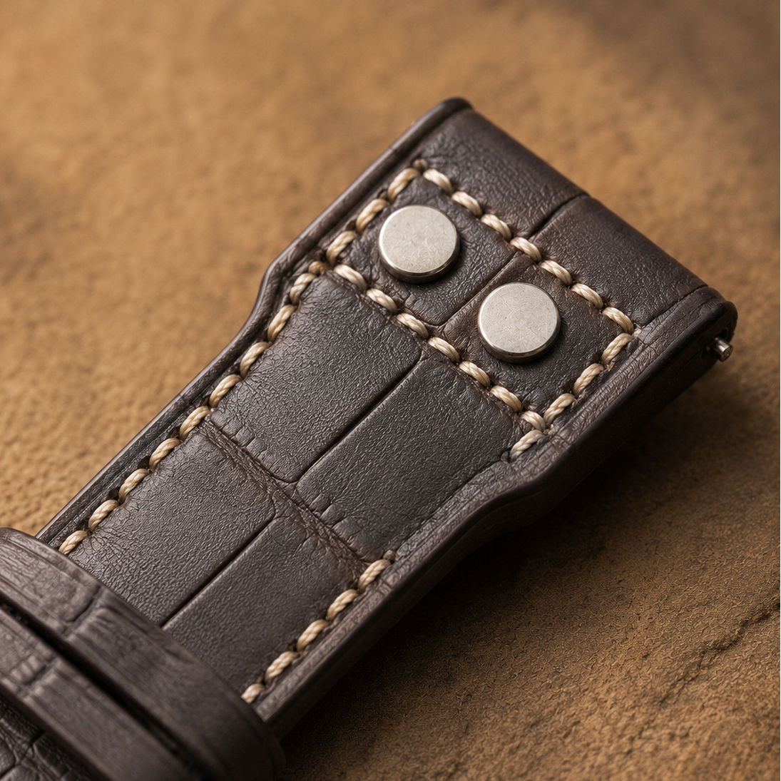 Pilot's Brown Italian Grain Leather | 23mm