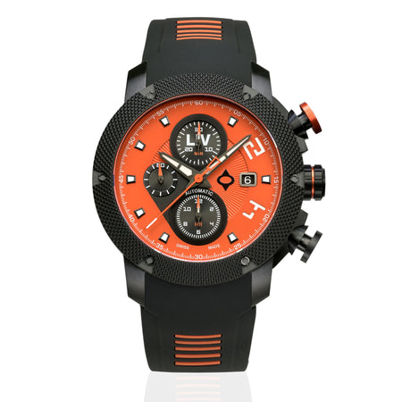 Shop Signature Orange GX-AC Swiss Made Automatic Watch – LIV Swiss
