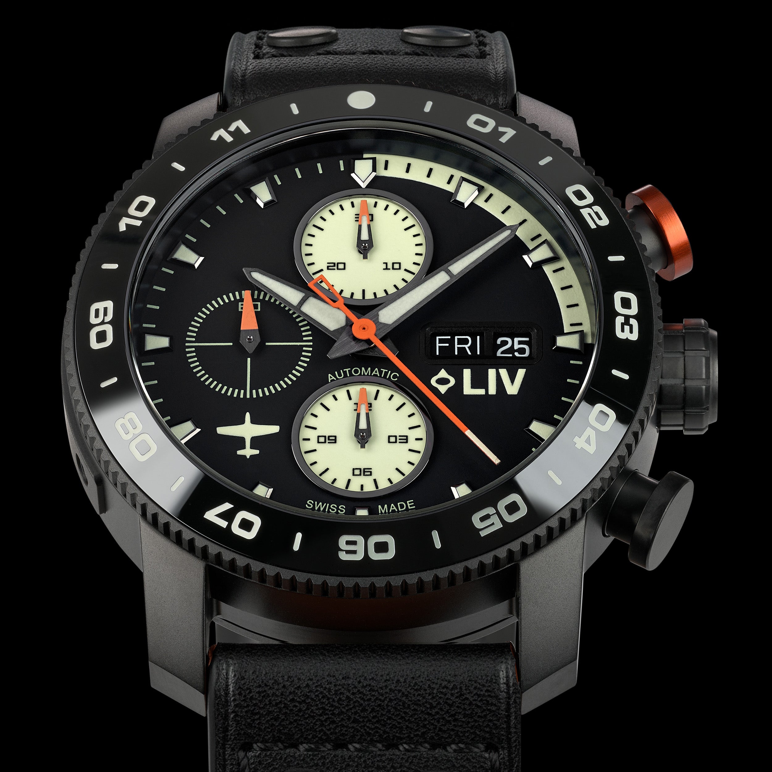シリウスオルゴナイト PRIVATE LAUNCH - NEW! P-51 Night Vision – LIV Swiss Watches