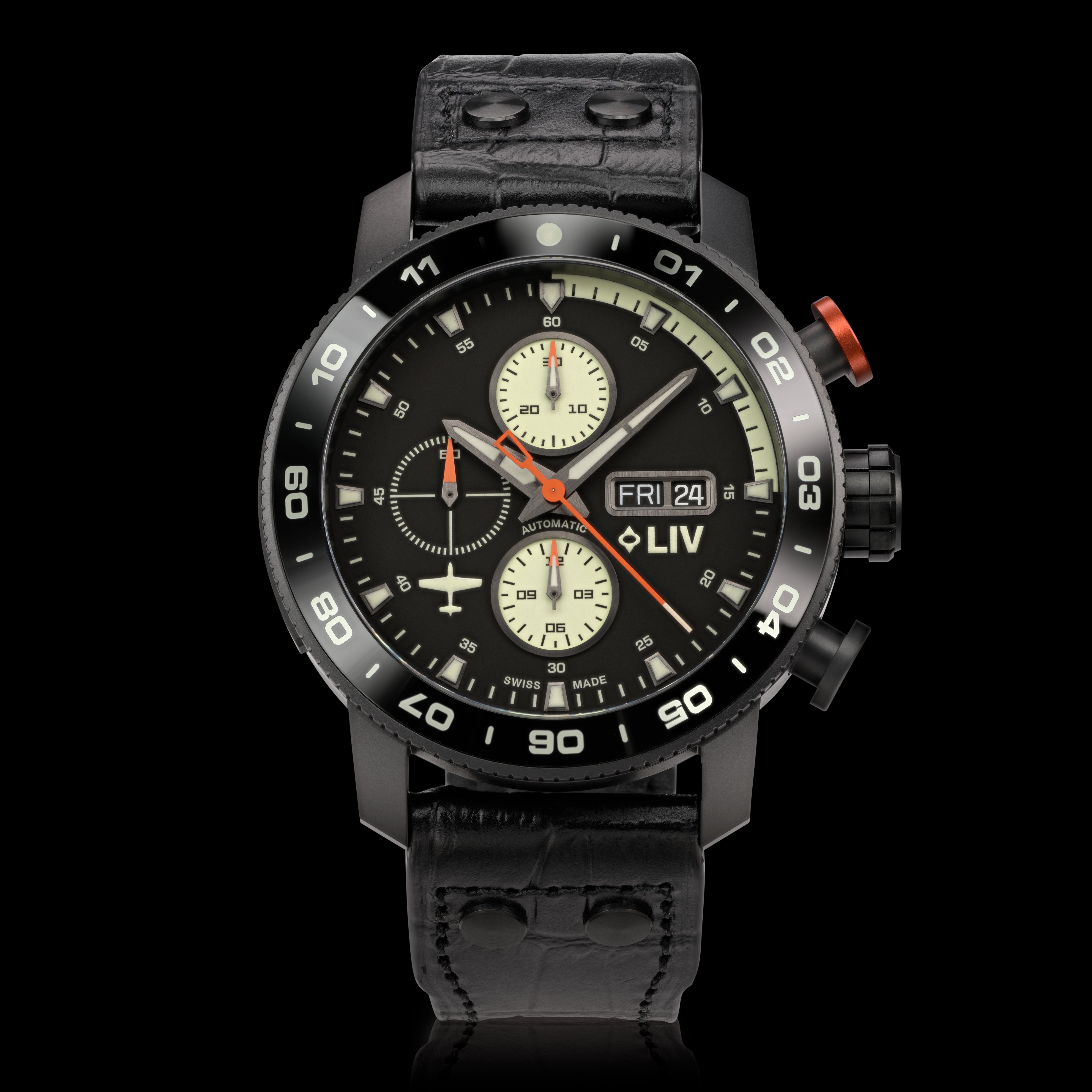 PRIVATE LAUNCH - NEW! P-51 Night Vision – LIV Swiss Watches