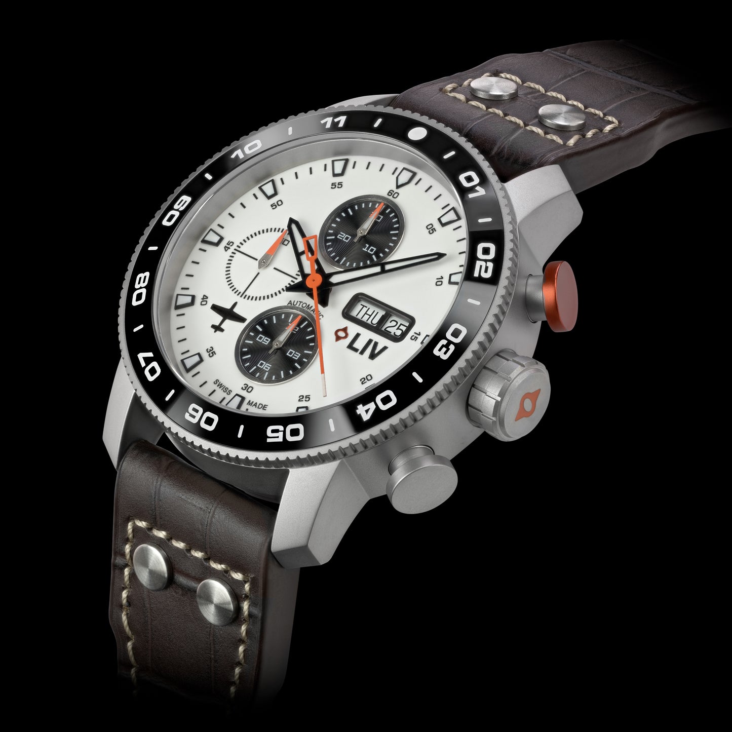 NEW! P-51 Big Pilot Full Lume 2.0 Dark Italian