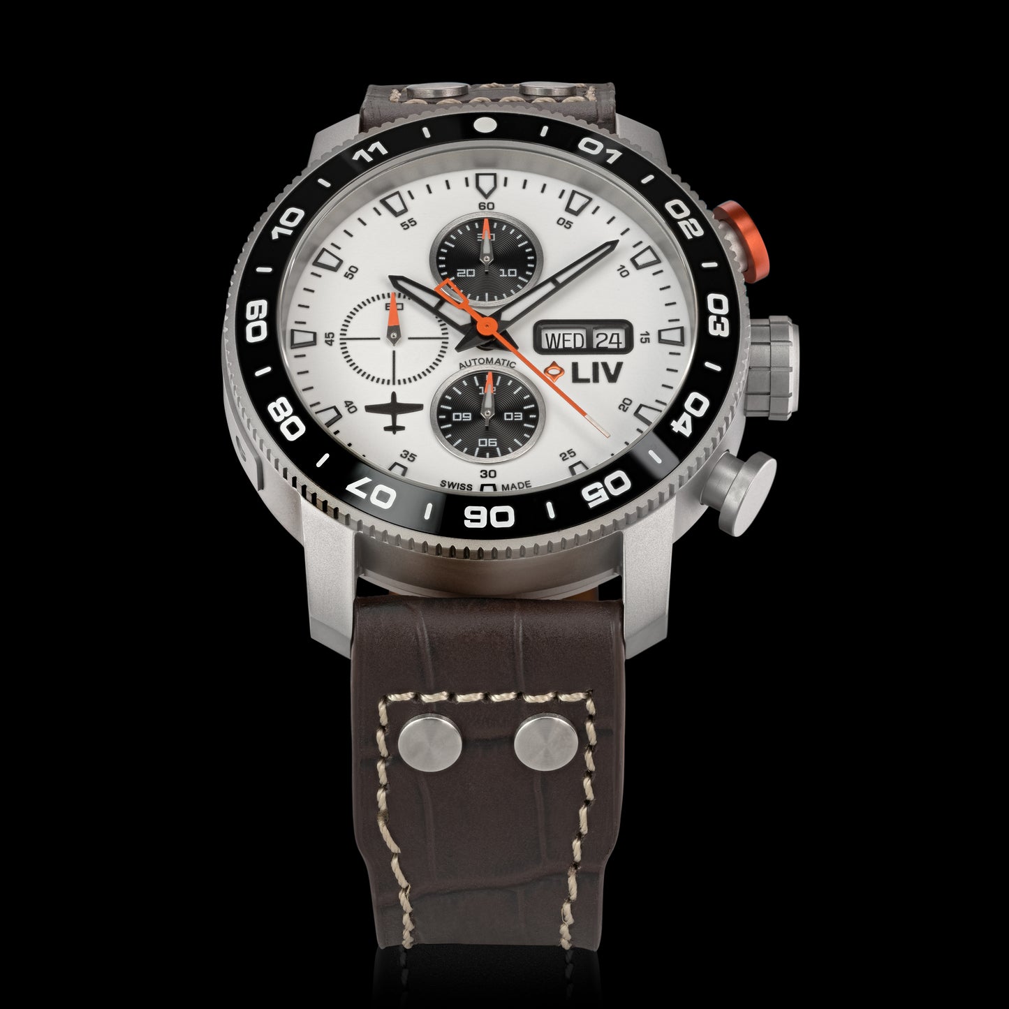 NEW! P-51 Big Pilot Full Lume 2.0 Dark Italian