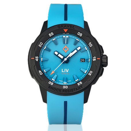 GX-Diver's 41mm Signature Orange | LIV Swiss Dive Watch – LIV