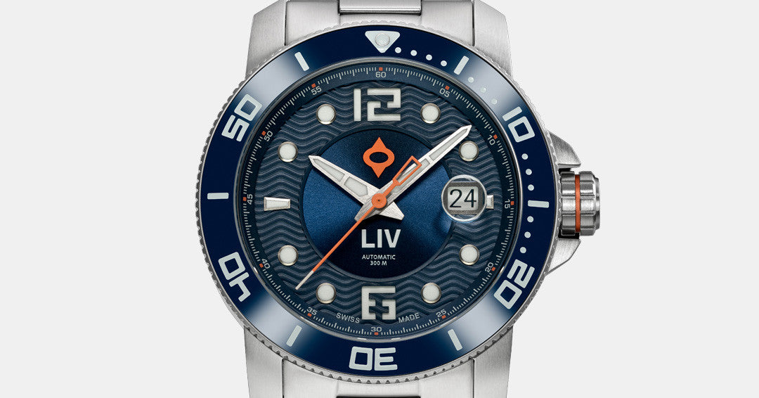 P-51 352nd Blue-Nosed Swiss Made Automatic Chrono – LIV Swiss Watches