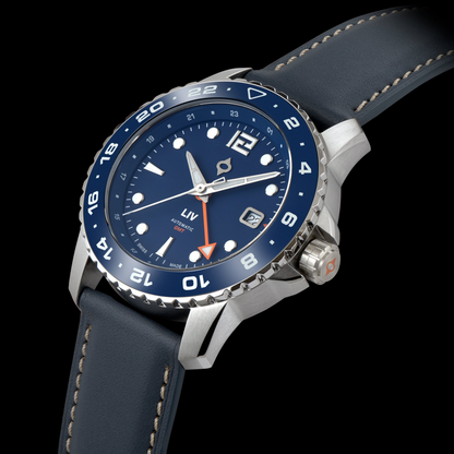 Trekker GMT Blue / Steel