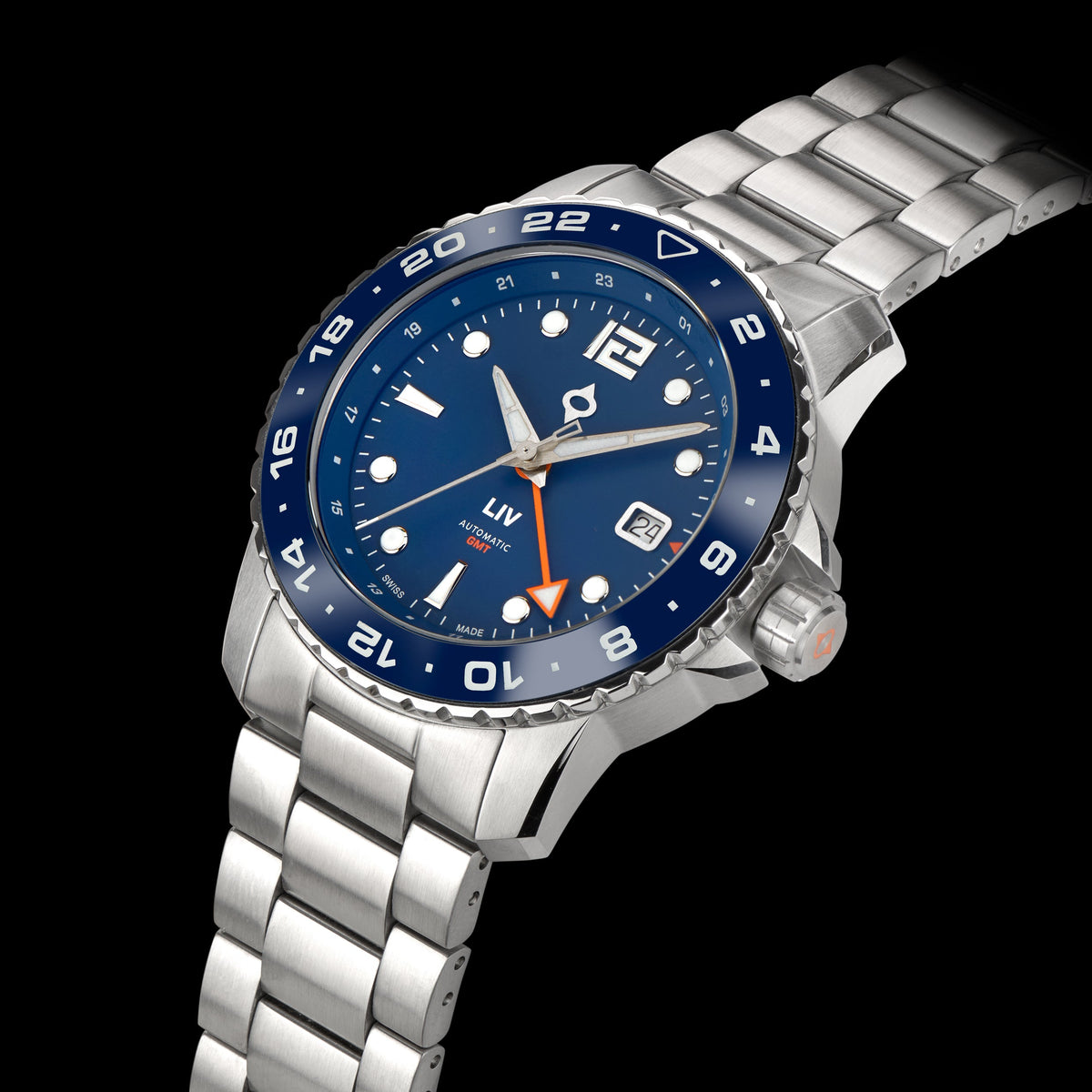 Trekker GMT Blue / Steel