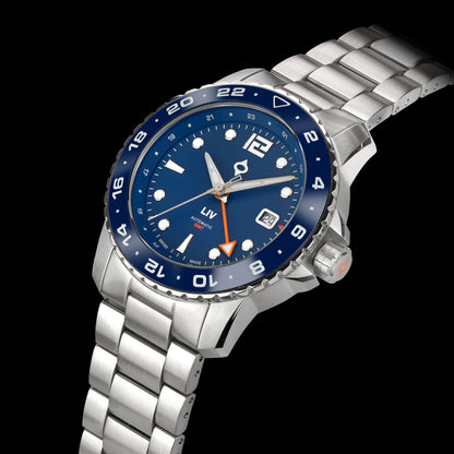 Trekker GMT Blue / Steel