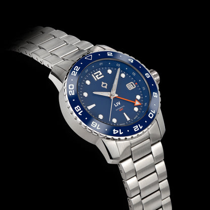 Trekker GMT Blue / Steel