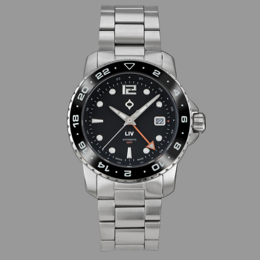 Trekker Auto GMT Black & Steel Sample