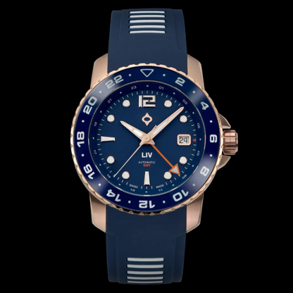 Trekker GMT Blue / Rose