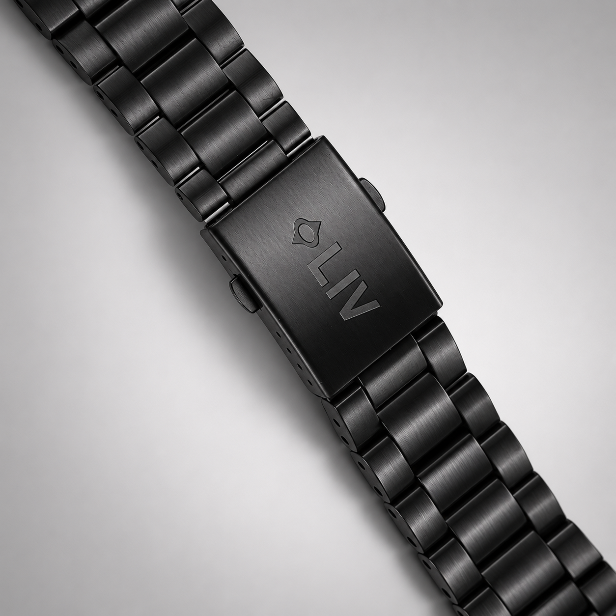 LIV Classic Black IP Stainless Steel Bracelet