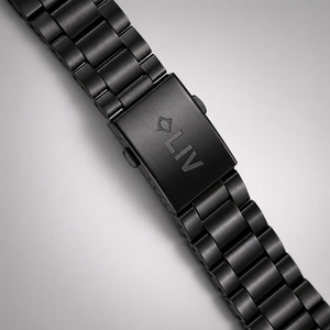 LIV Classic Black IP Stainless Steel Bracelet