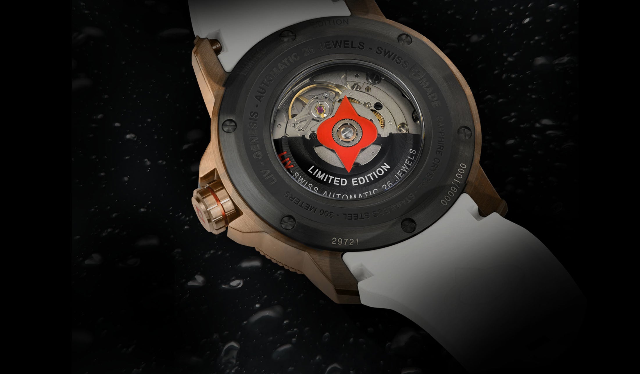 NEW! GX-Diver's 41mm Bavarian Rose Fusion – LIV Swiss Watches