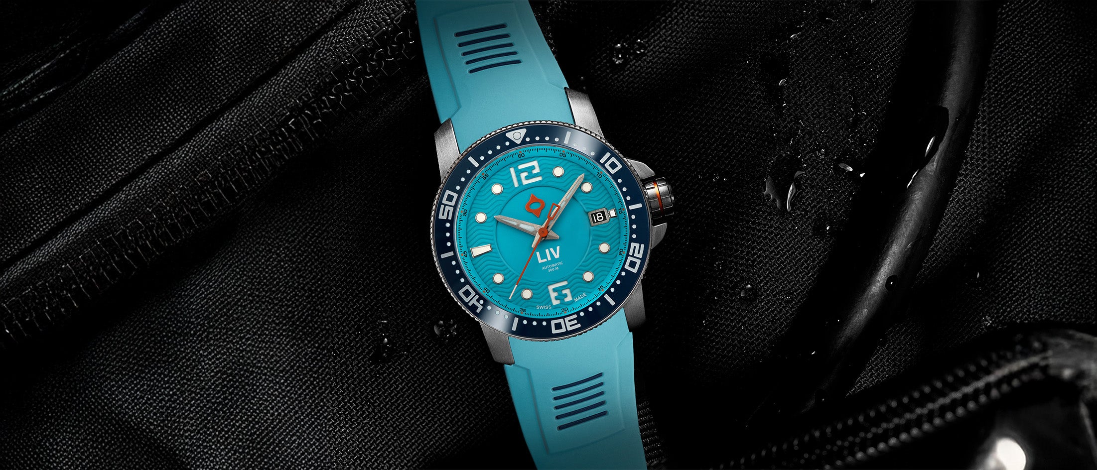 Shop GX-Diver's 41mm Ocean Blue Swiss Made Automatic 300M Divers