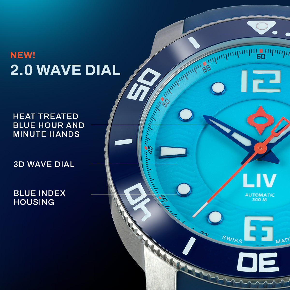 NEW GX-Diver's 44mm Ocean Blue 2.0