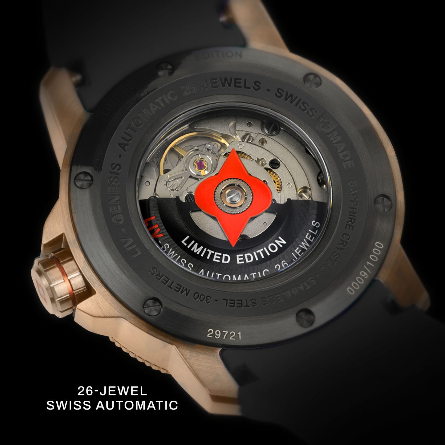 NEW! Bavarian Rose Fusion GX-Diver's 44mm