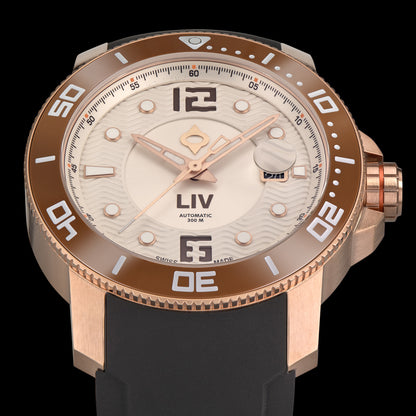 NEW! Bavarian Rose Fusion GX-Diver's 44mm