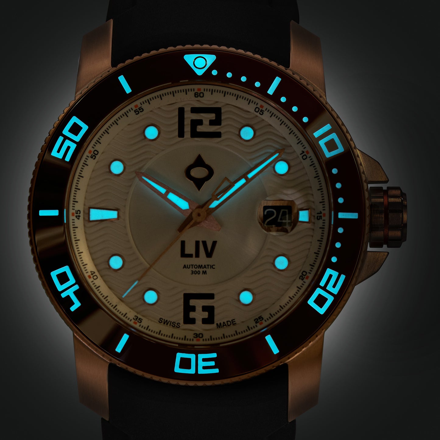 NEW! Bavarian Rose Fusion GX-Diver's 44mm