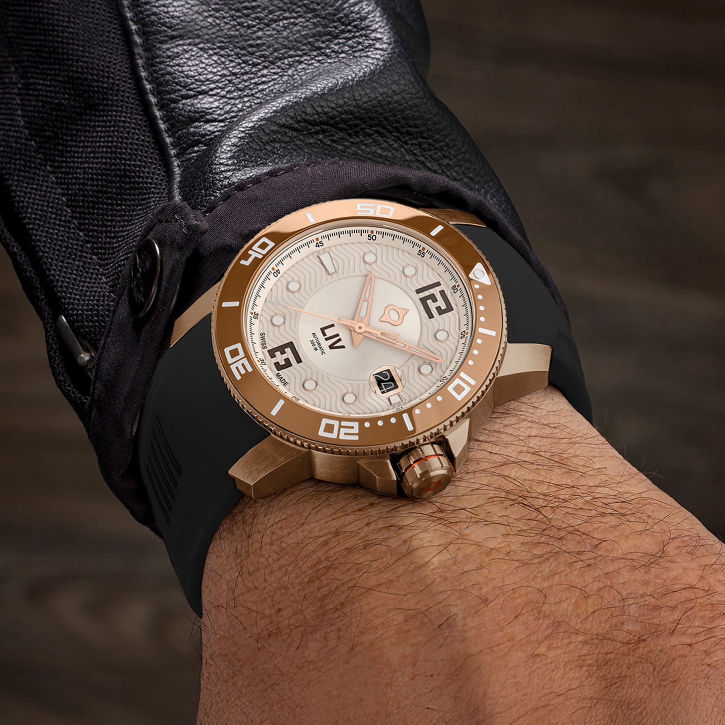 NEW! Bavarian Rose Fusion GX-Diver's 44mm