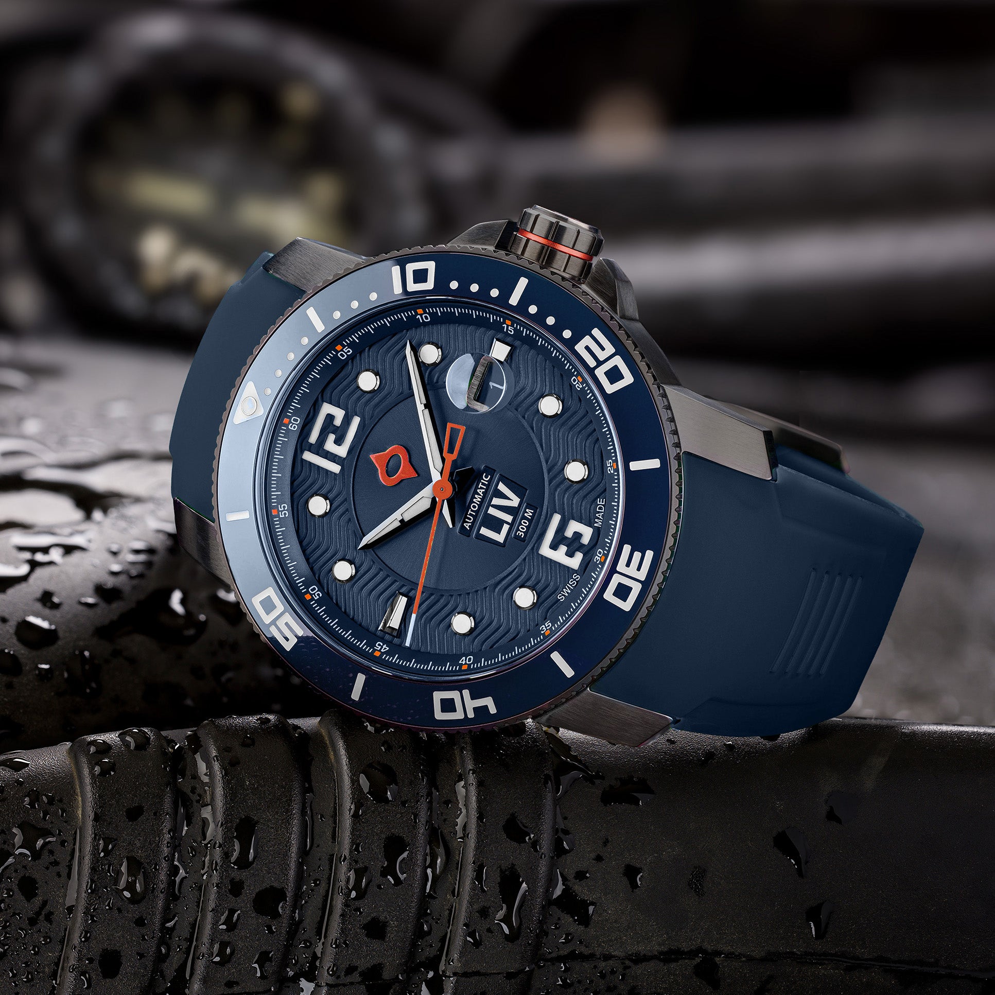 GX Diver's 44mm Gray Cobalt (Custom Build) – LIV Swiss Watches