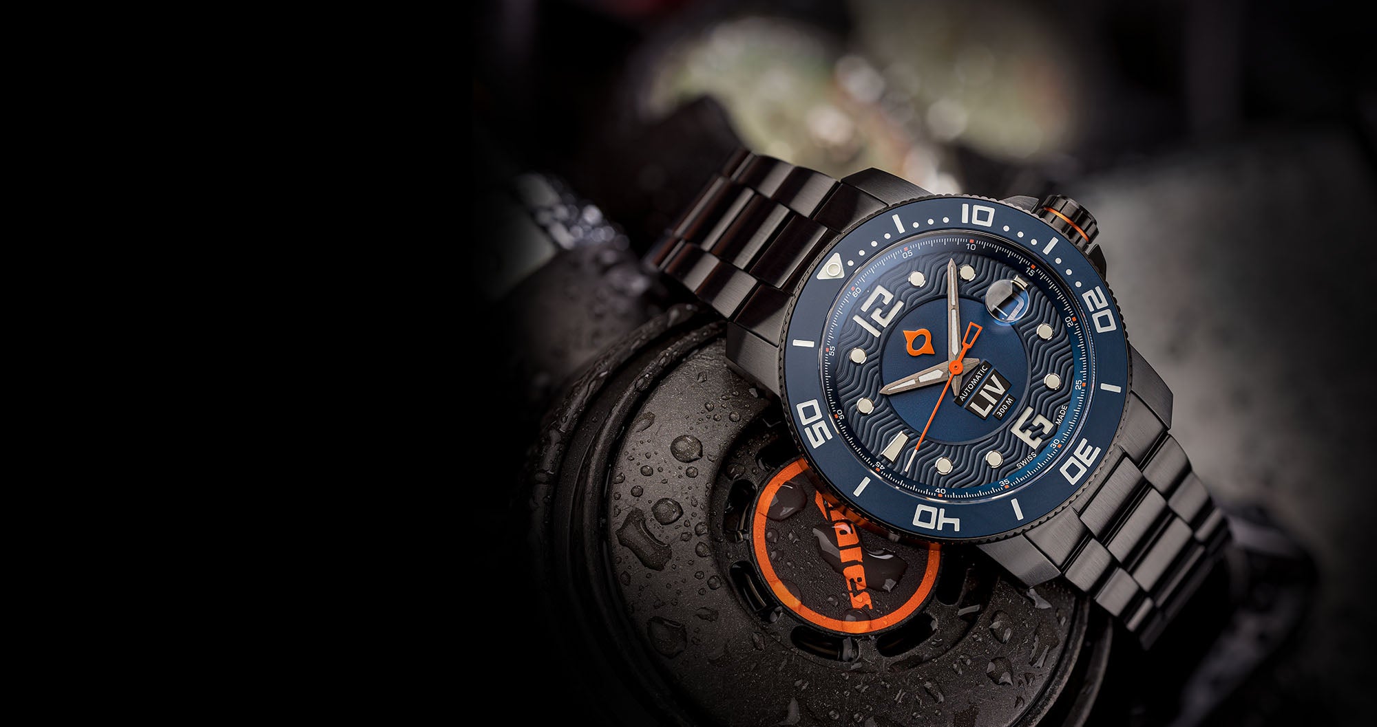 44mm diver watch sales