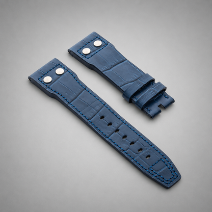 Pilot's Blue Italian Grain Leather | 23mm