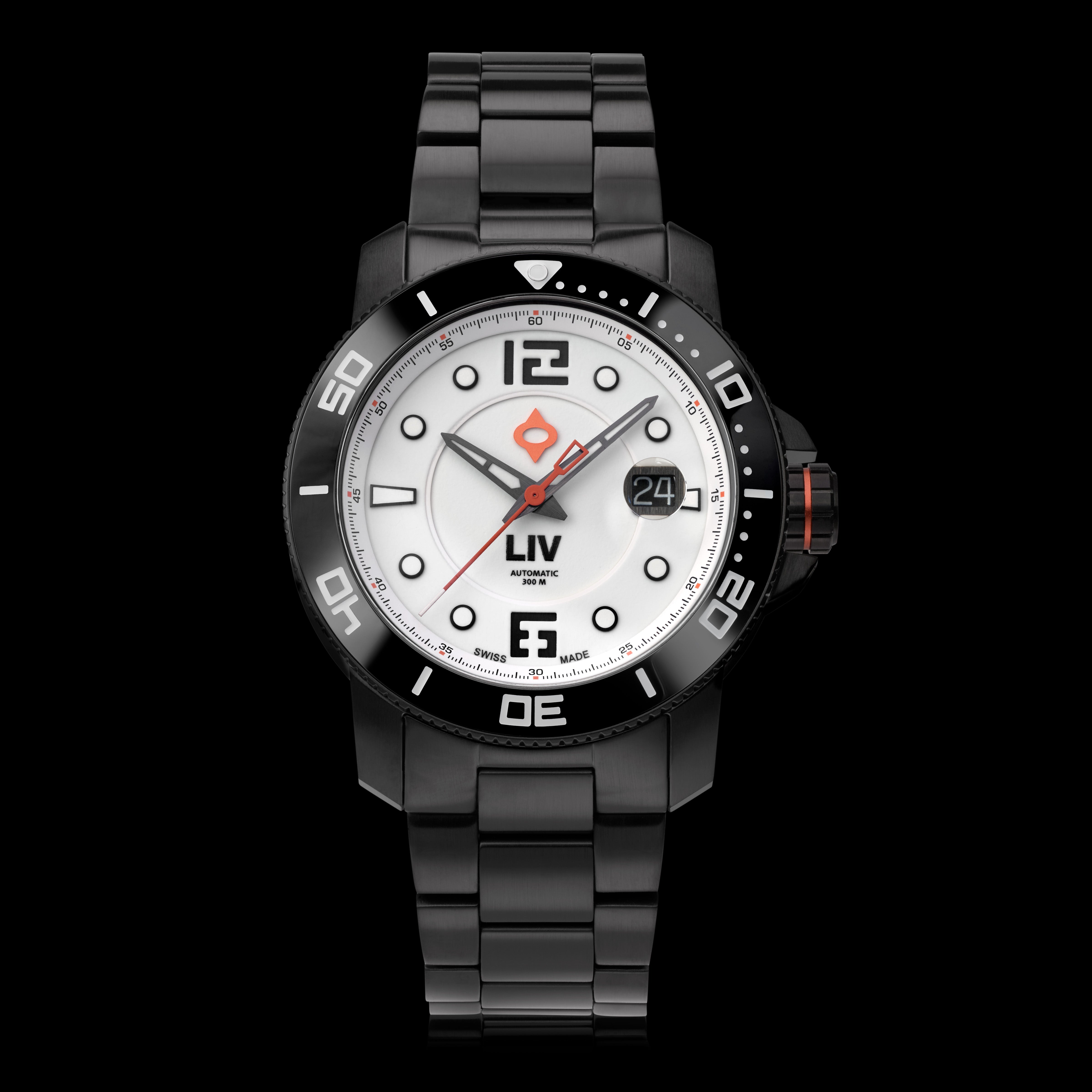 Shop GX-Diver's 44mm Full Lume Swiss Made Auto Watch – LIV Swiss
