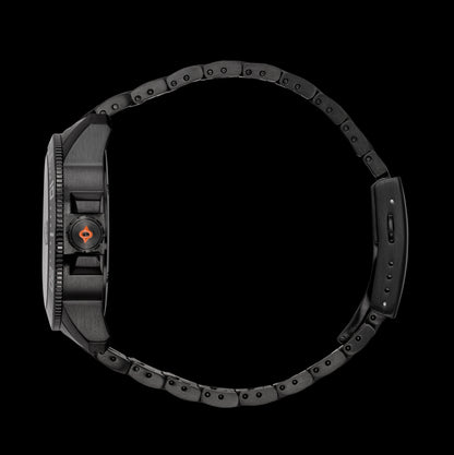 GX-Diver's 44mm Black Full Lume