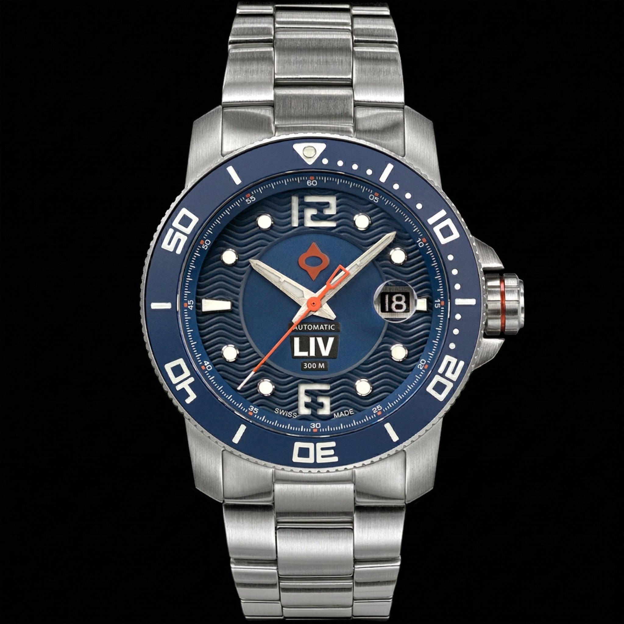 Shop Steel Cobalt GX-Diver's 44mm Swiss Made Auto Watch – LIV