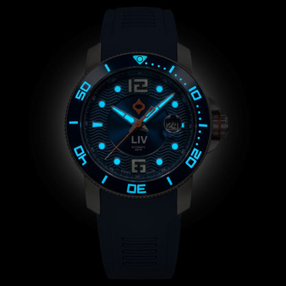 NEW! GX-Diver's 44mm Cobalt 2.0 Blue Silicone